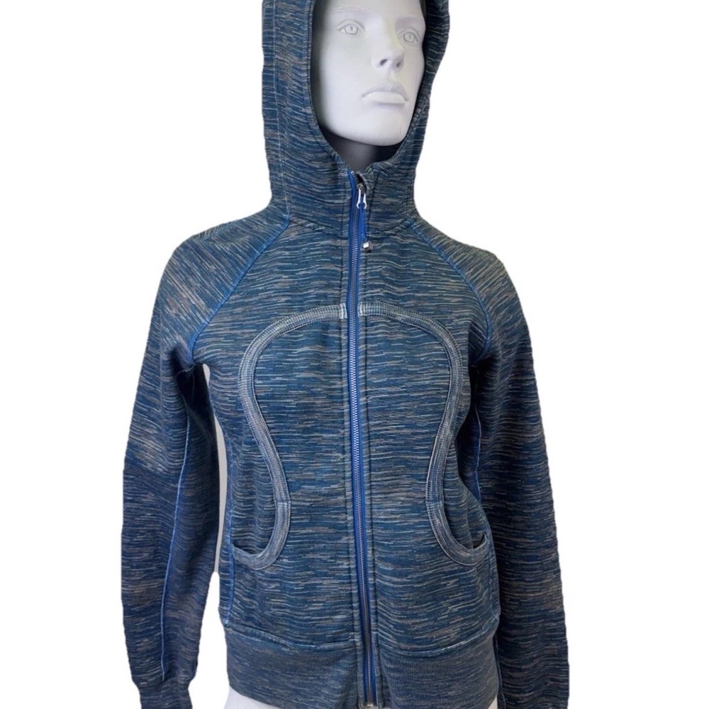 lululemon athletica Blue Fleece Interior with Blue Trim